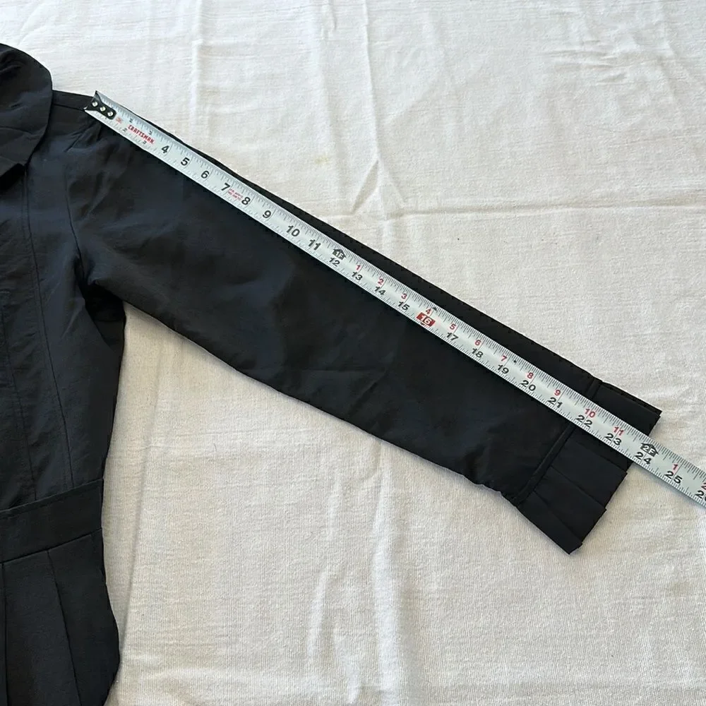 Saga women’s black ruffle jacket size 1 - Picture 15 of 15